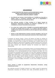 nota informativa el plan estratégico 2011-2015 del cluster ...