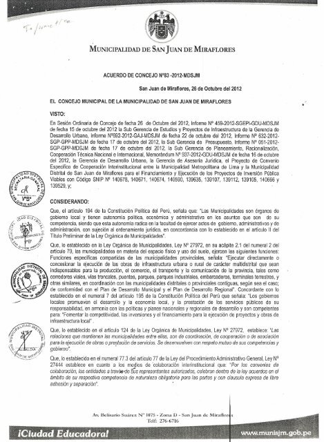 APROBAR la celebración de Convenio Especifico de Cooperación