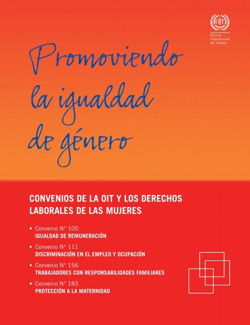 convenios de la oit y los derechos laborales de las mujeres