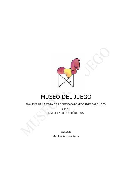 Días geniales y lúdricos - Museo del Juego