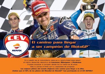 El camino para llegar a ser campeón de MotoGP™ - CEV