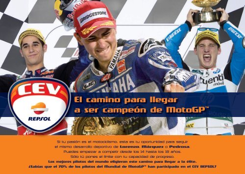 El camino para llegar a ser campeón de MotoGP™ - CEV