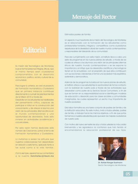 Formación Humanística y Ciudadana. Agosto 2007 - Relación con ...