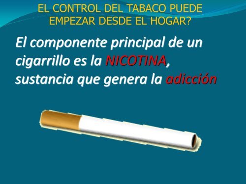 el control del tabaco puede empezar desde el hogar? - Fundación ...