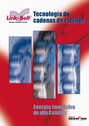 Técnica de cadenas de rodillos Tecnología de cadenas ... - Rexnord