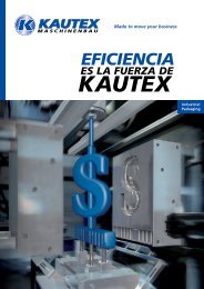 Folleto Industrial Packaging - Kautex Maschinenbau