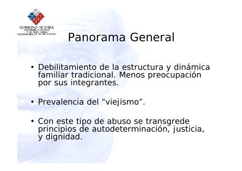 El abuso patrimonial en Chile: una forma de maltrato al ... - Senama