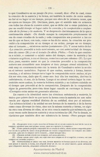 Revista de la Biblioteca, Archivo y Museo (1932) - Memoria de Madrid