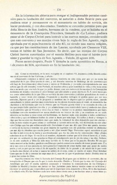 Revista de la Biblioteca, Archivo y Museo (1932) - Memoria de Madrid