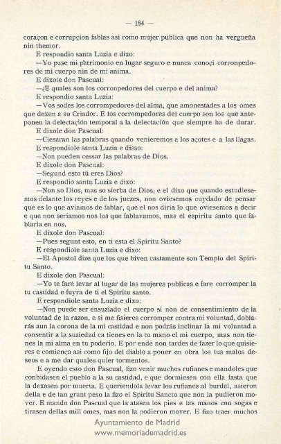 Revista de la Biblioteca, Archivo y Museo (1932) - Memoria de Madrid