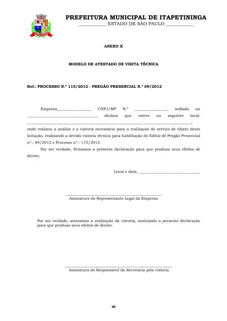 contratação de empresa especializada para o fornecimento e