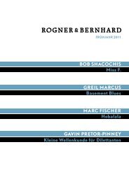 RogneR& BeRnhaRd - Rogner & Bernhard