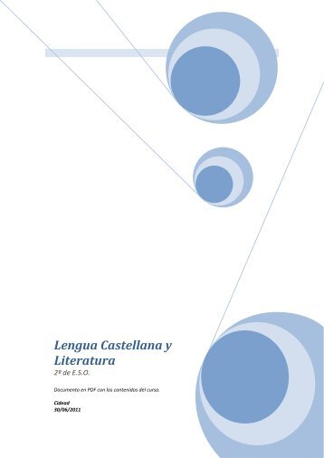 Lengua Castellana y Literatura - Ministerio de Educación