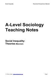 Social Inequality: Theories: Marxism - Sociology Central