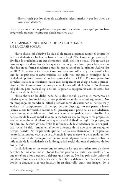 "Ciudadanía y clase social". - Reis - Revista Española de ...
