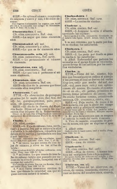 Diccionario etimológico comparado de la lengua castellana