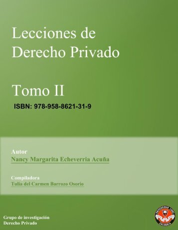 Lecciones de Derecho - Universidad Libre Sede Cartagena