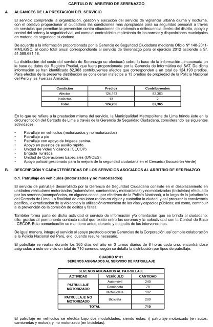 Informe Técnico Financiero (PDF). - SPIJ