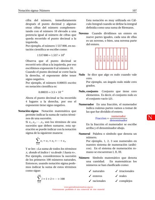 diccionario básico de términos matemáticos