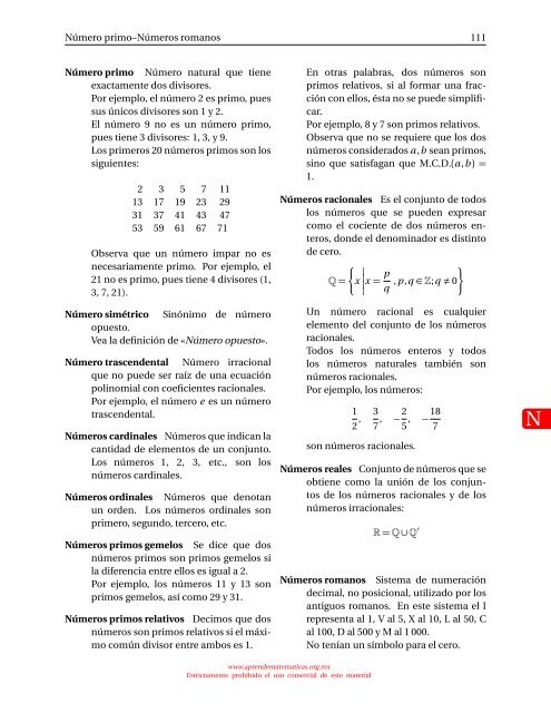 diccionario básico de términos matemáticos