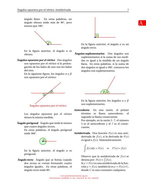 diccionario básico de términos matemáticos