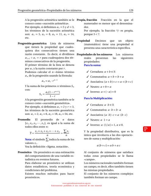 diccionario básico de términos matemáticos