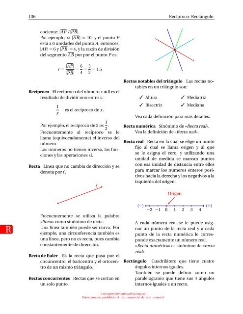 diccionario básico de términos matemáticos