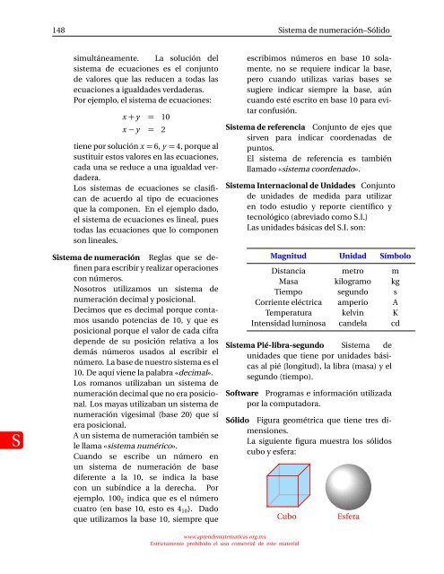 diccionario básico de términos matemáticos