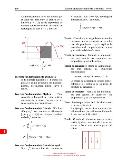 diccionario básico de términos matemáticos