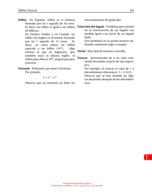 diccionario básico de términos matemáticos