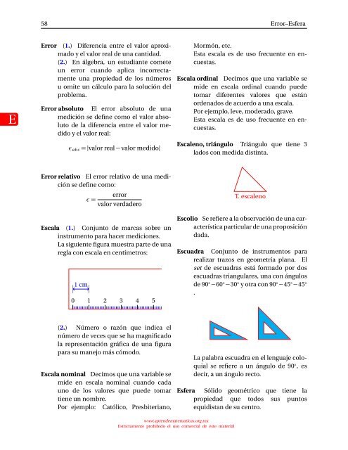 diccionario básico de términos matemáticos