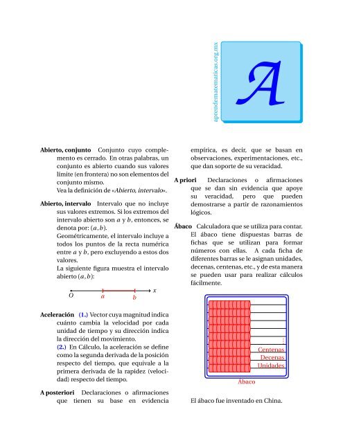 diccionario básico de términos matemáticos