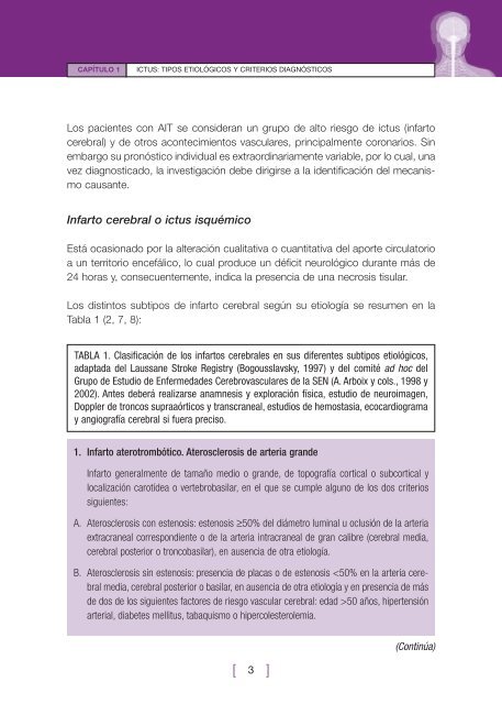 [ ] Concepto de ictus o enfermedad cerebrovascular ICTUS: TIPOS ...