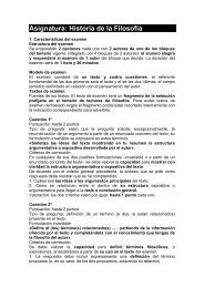 Asignatura: Historia de la Filosofía - Salesianos