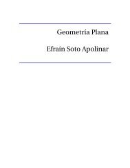 Geometría Plana - Aprende Matemáticas