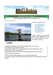 EL BOHÍO Boletín Vol.2 No5 Mayo 2012.pdf - Ciencia y Biología
