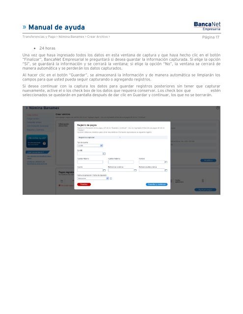 Manual de ayuda - Banamex.com