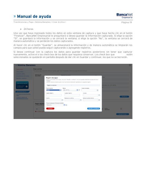 Manual de ayuda - Banamex.com