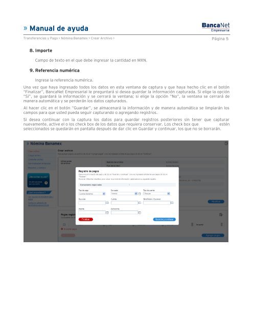 Manual de ayuda - Banamex.com