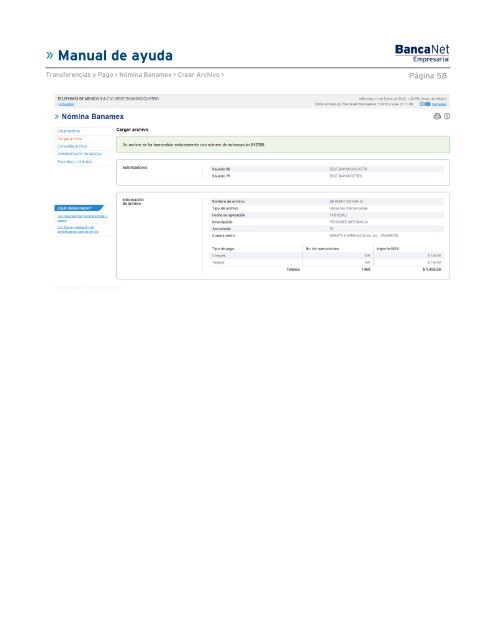 Manual de ayuda - Banamex.com