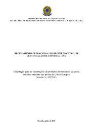 Regulamento Operacional do RCC - sinpesq - Ministério da Pesca e ...