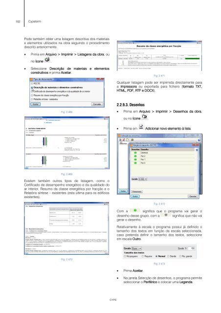 Cypeterm - Manual do Utilizador - exemplos práticos - Top Informática