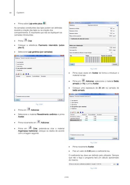 Cypeterm - Manual do Utilizador - exemplos práticos - Top Informática