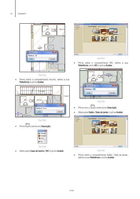 Cypeterm - Manual do Utilizador - exemplos práticos - Top Informática