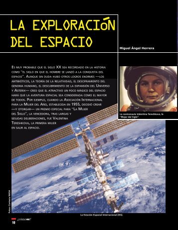 LA EXPLORACIoN DEL ESPACIO - - Cómo ves? - UNAM