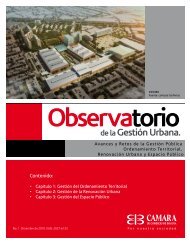 Observatorio de Gestión Urbana No. 1 (parte I) - Cámara de ...