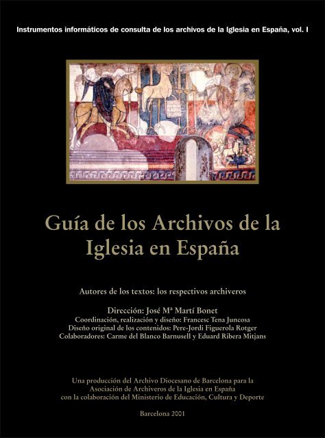 Guia de los Archivos de la Iglesia en España - Ministerio de ...