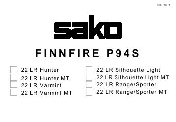 FINNFIRE P94S - Sako