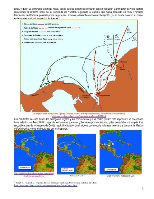 La expansión europea de los siglos XIV-XVI y la conquista de México