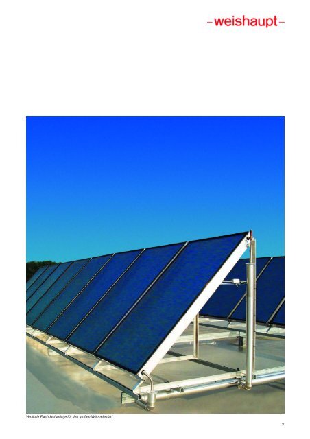 Weishaupt Solar-System WTS-F1 - Ruhland GmbH
